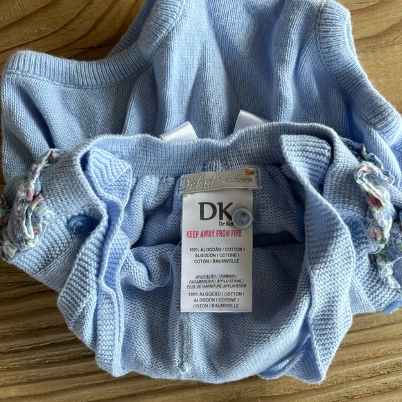 DR. KID
BLUE KNITTED DUNGAREE SHORTS 6 months - Picture 5 of 5